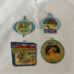 Disney Bundle - Cast Ornaments 2011-2014